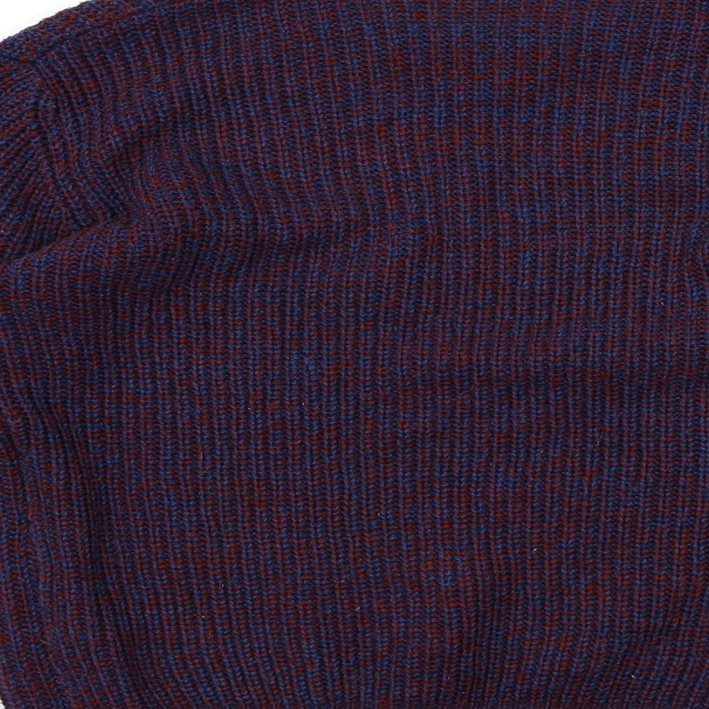 Cedar Wood State Mens Blue  Lace Pullover Jumper Size S