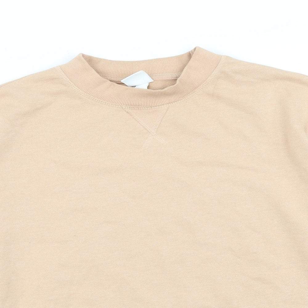 H&M Womens Beige   Pullover Jumper Size S