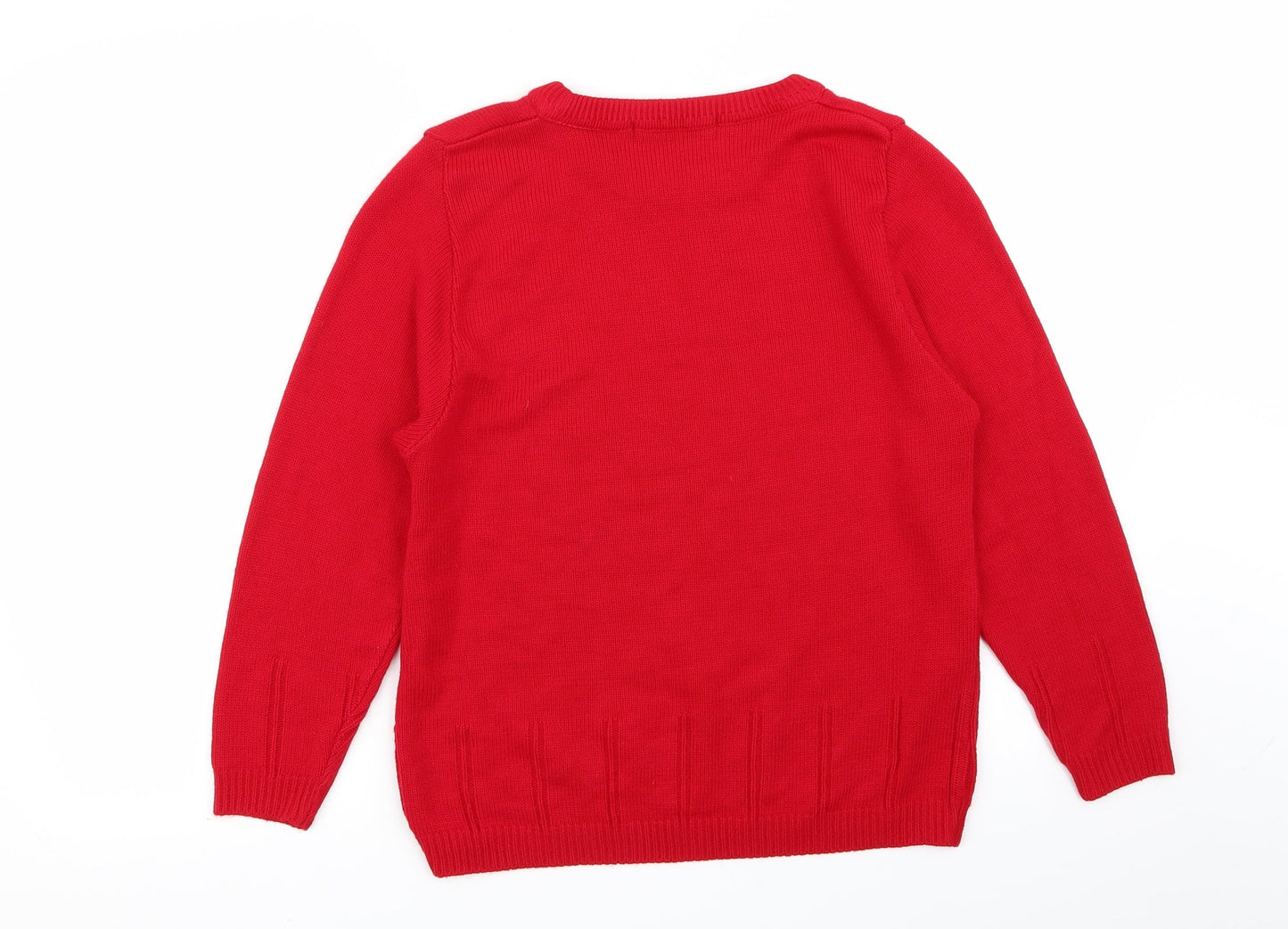 Pure & Natural Womens Red   Pullover Jumper Size M