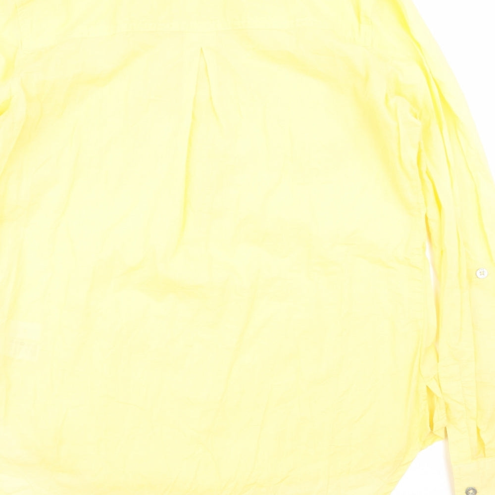 OBR Womens Yellow   Basic Blouse Size 4
