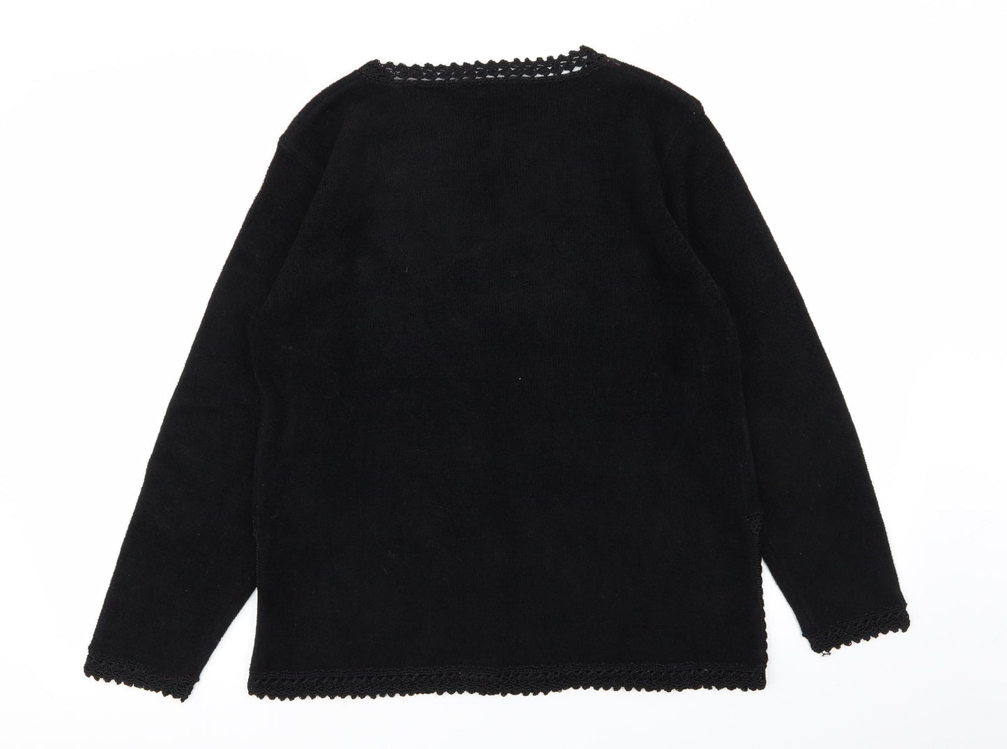 ellie louise Womens Black   Pullover Jumper Size M