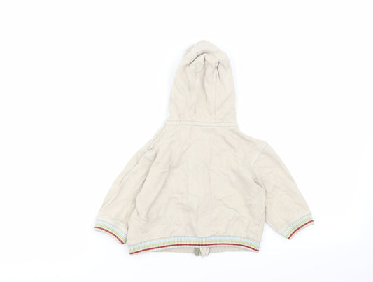 Cherokee Boys Beige   Full Zip Jumper Size 9-12 Months