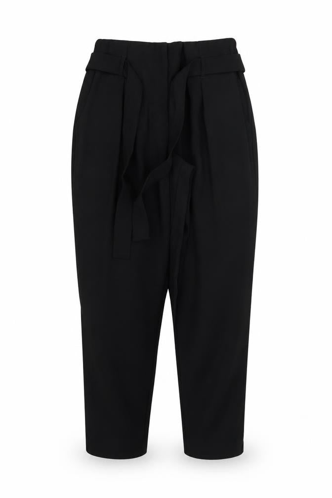River Island Womens Black   Rain Trousers Trousers Size 8 L28 in - Stretch waistband