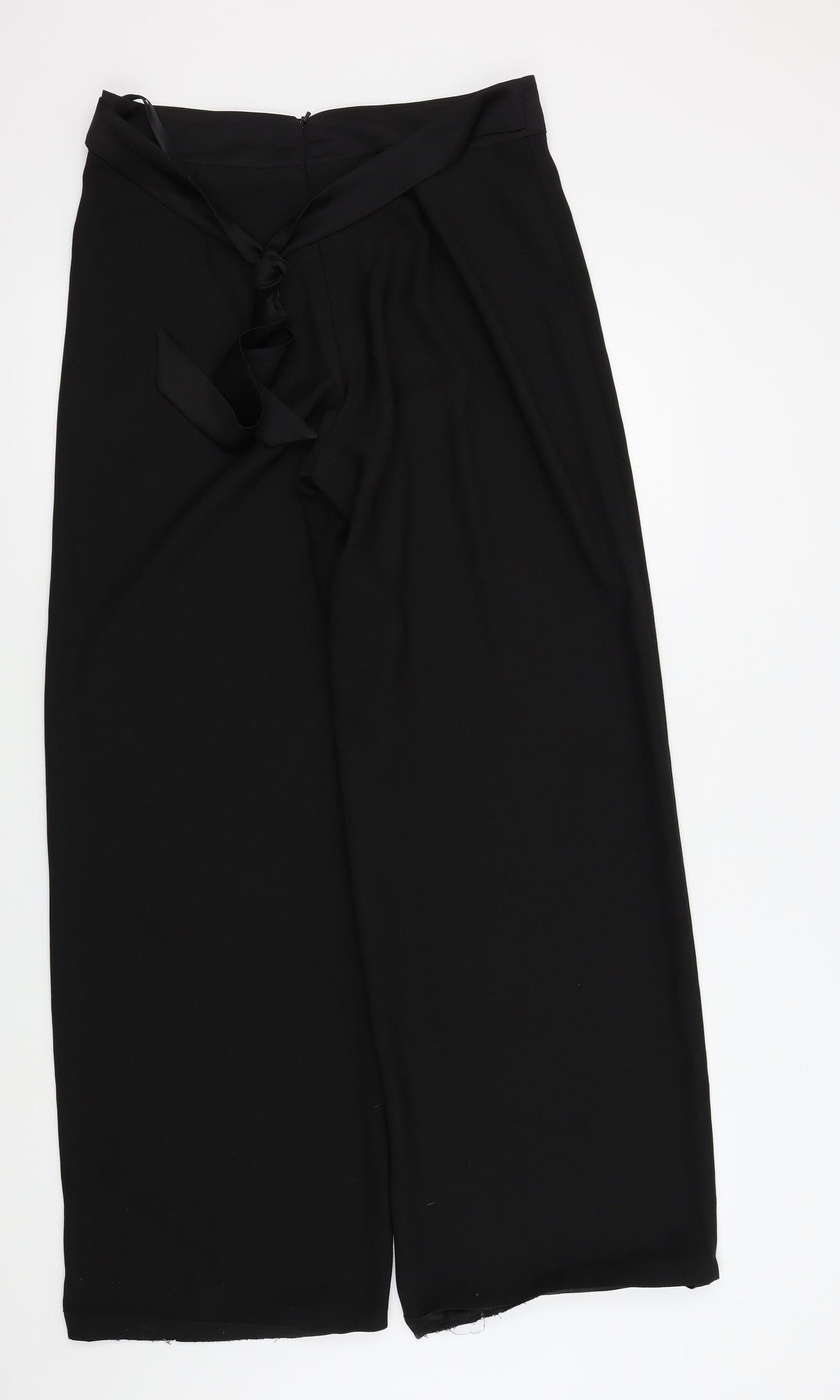 Papaya Womens Black   Trousers  Size 10 L31 in
