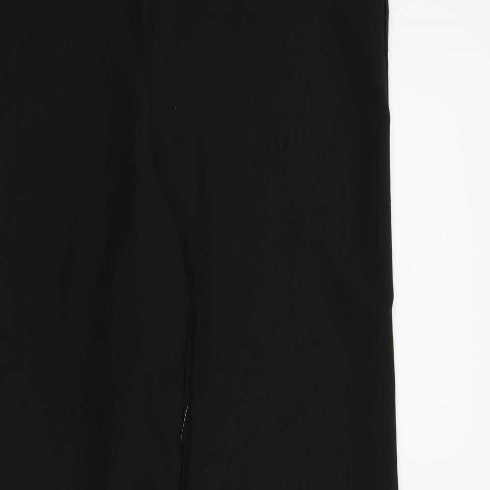 Papaya Womens Black   Trousers  Size 10 L31 in