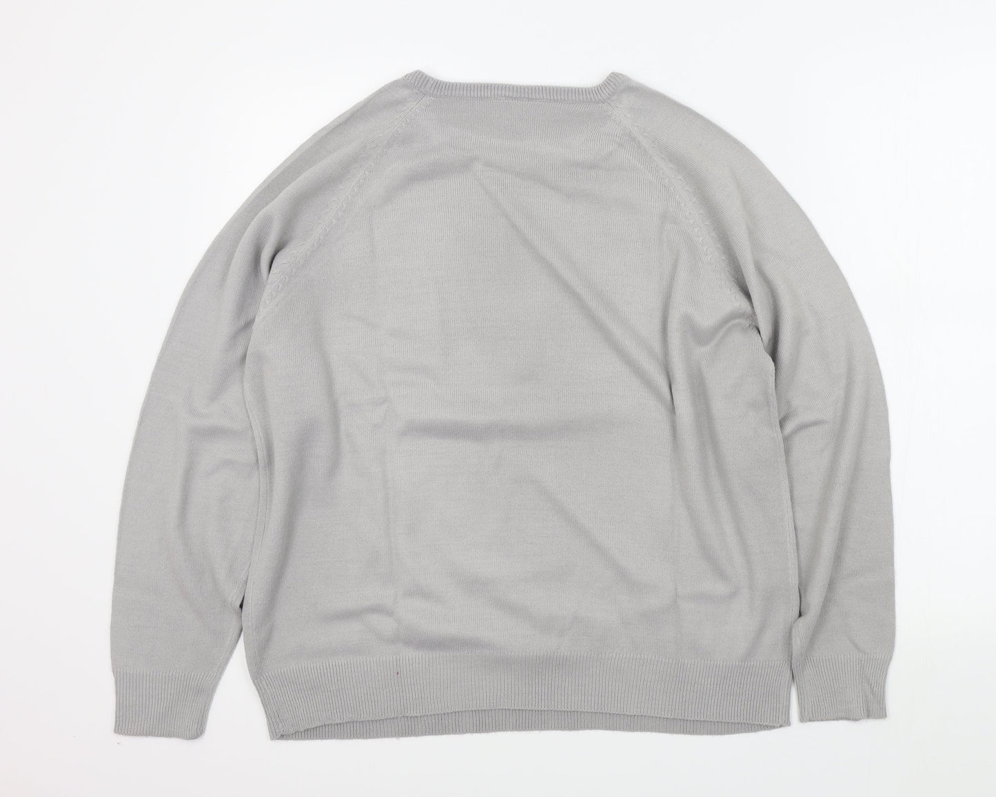 Wardrobe Womens Grey   Pullover Jumper Size 14
