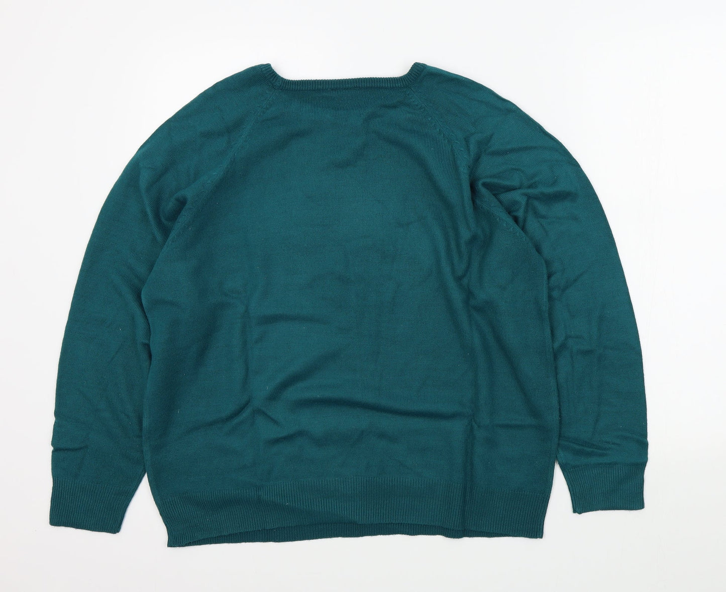 Wardrobe Womens Green   Pullover Jumper Size 12