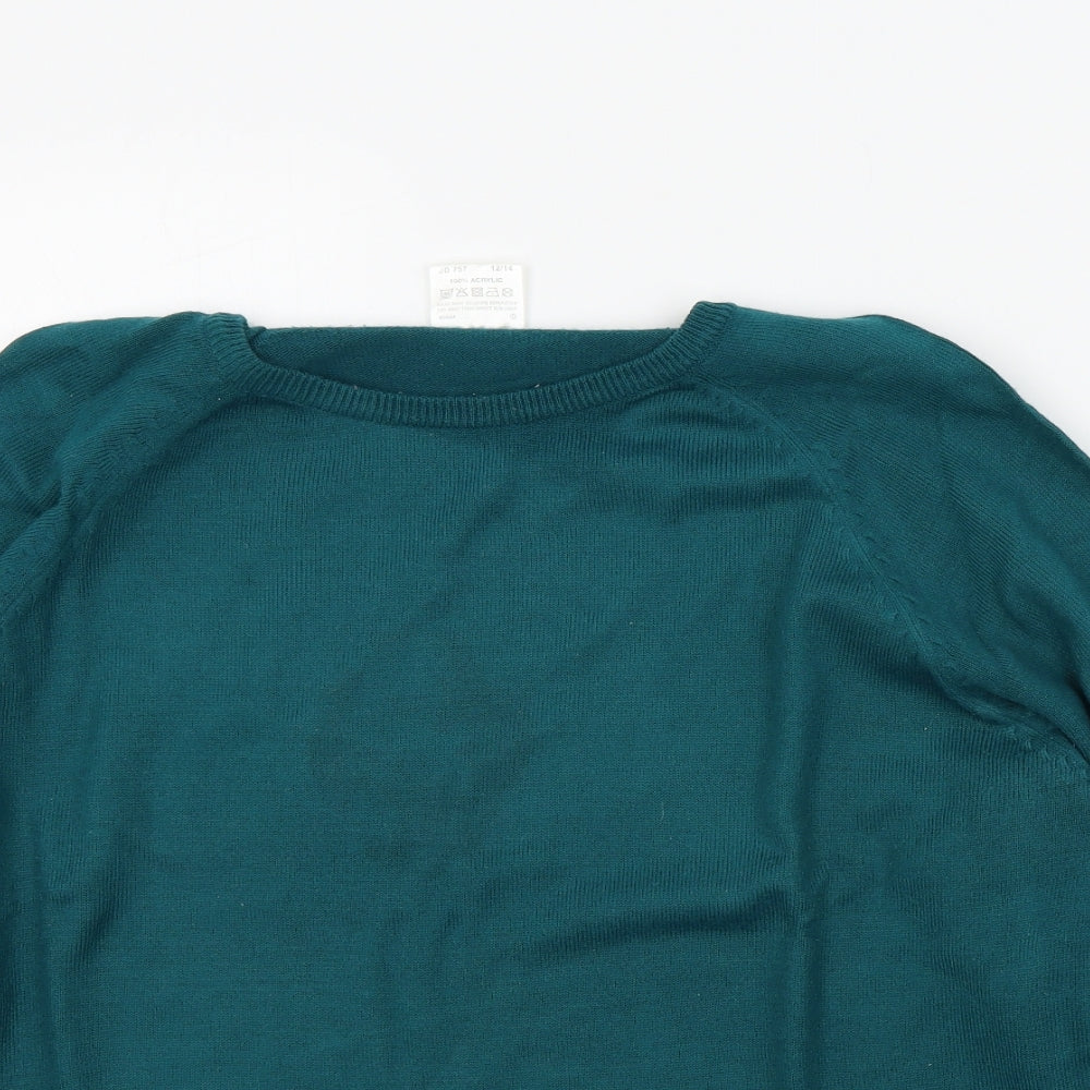 Wardrobe Womens Green   Pullover Jumper Size 12
