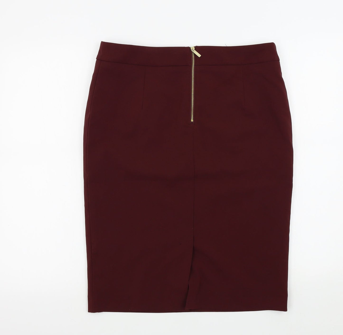 Preworn Womens Red   A-Line Skirt Size M