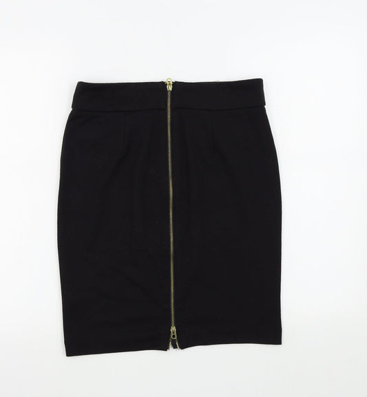 Philosophy Womens Black   A-Line Skirt Size 6