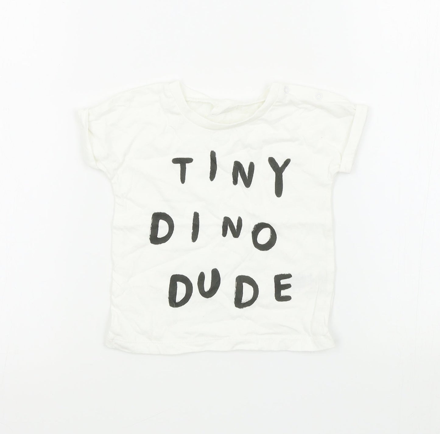 NEXT Baby White   Basic T-Shirt Size 6-9 Months