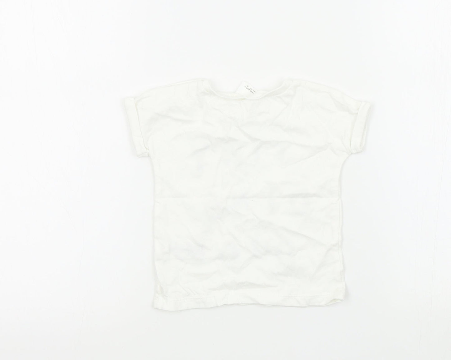 NEXT Baby White   Basic T-Shirt Size 6-9 Months