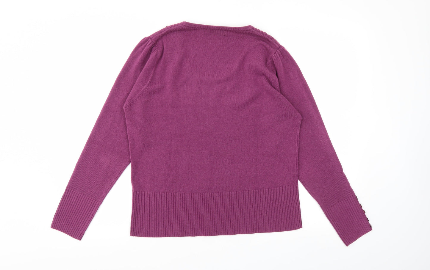 alexara Womens Purple   Pullover Jumper Size L