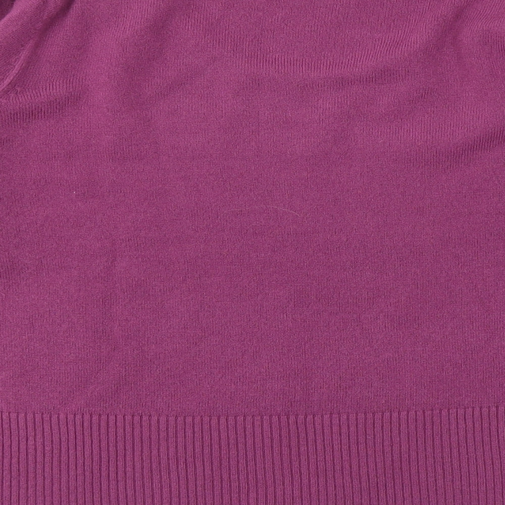 alexara Womens Purple   Pullover Jumper Size L