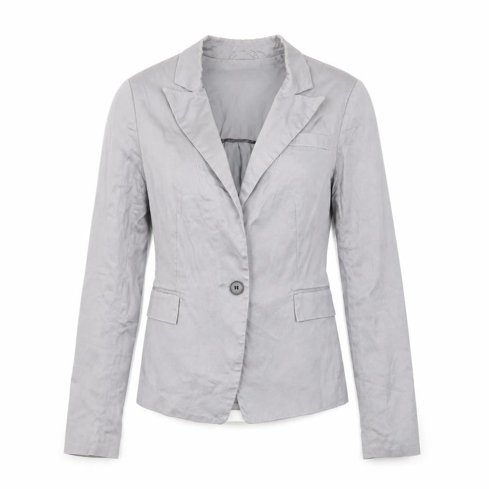New Look Womens Grey   Jacket Blazer Size 10