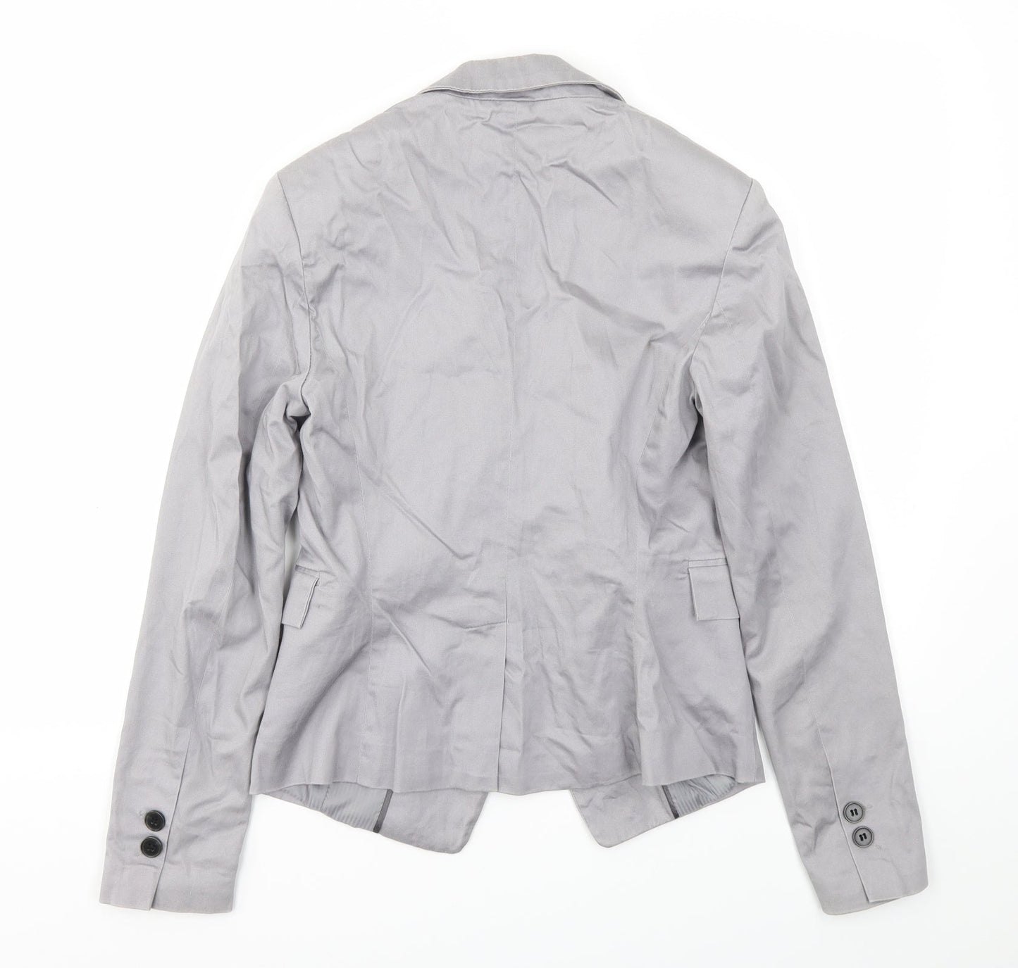 New Look Womens Grey   Jacket Blazer Size 10