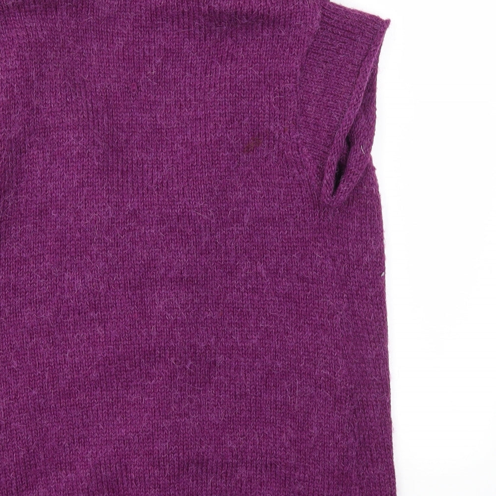 Night Owl Womens Purple   Cardigan Jumper Size 10