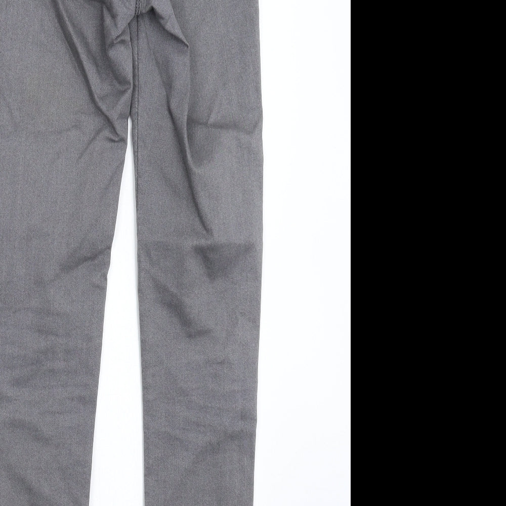 Miss Selfridge Womens Grey  Denim Jegging Jeans Size 10 L25 in