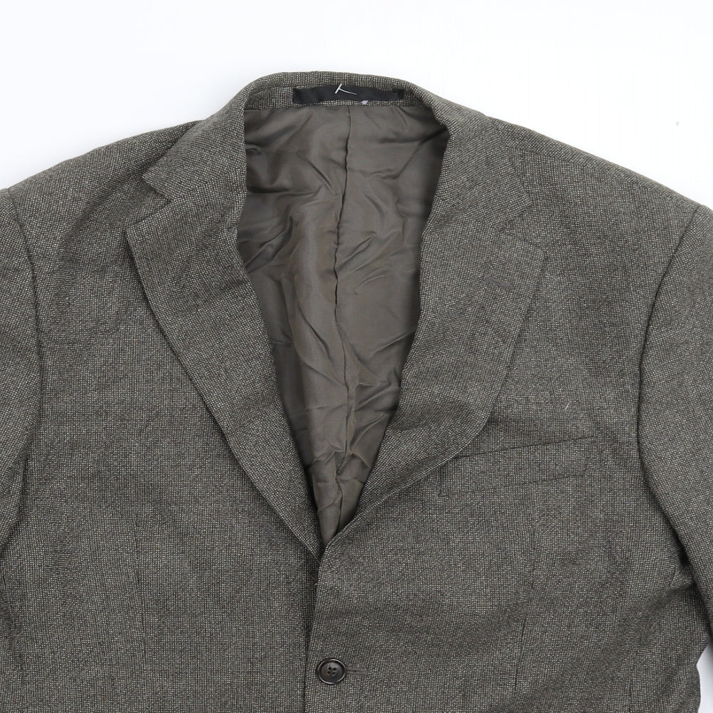 Marks and Spencer Mens Grey   Jacket Suit Jacket Size 40