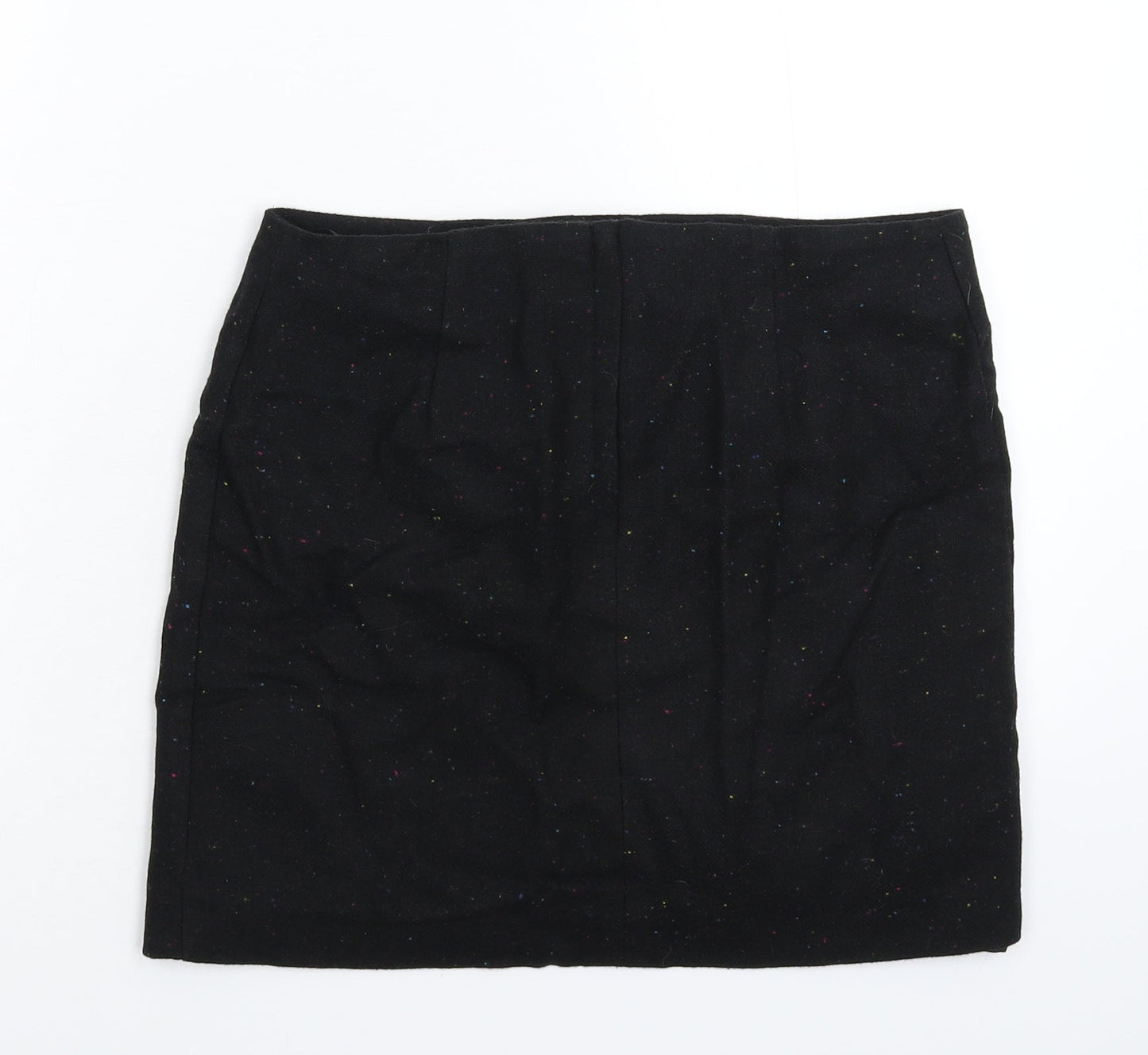 Preworn Womens Black   Mini Skirt Size 8