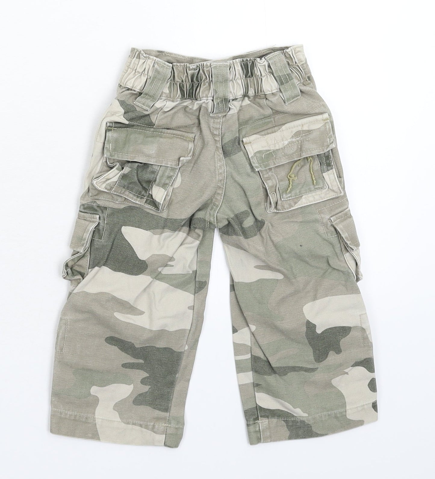 St Bernard Baby Multicoloured Camouflage  Cargo Trousers Size 9-12 Months