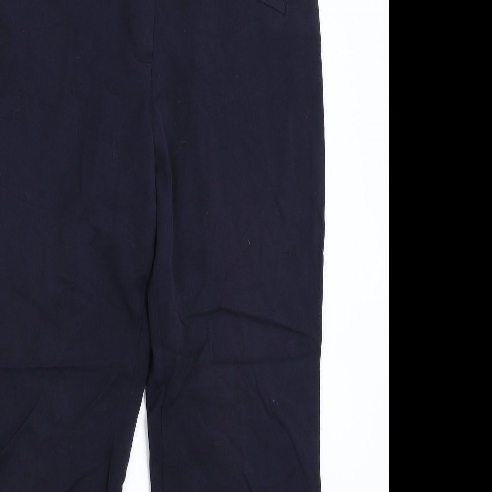 Marks and Spencer Womens Blue   Trousers  Size 10 L26 in