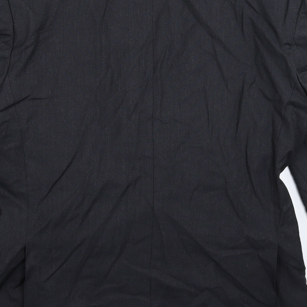 Marks and Spencer Mens Black   Jacket Suit Jacket Size 38
