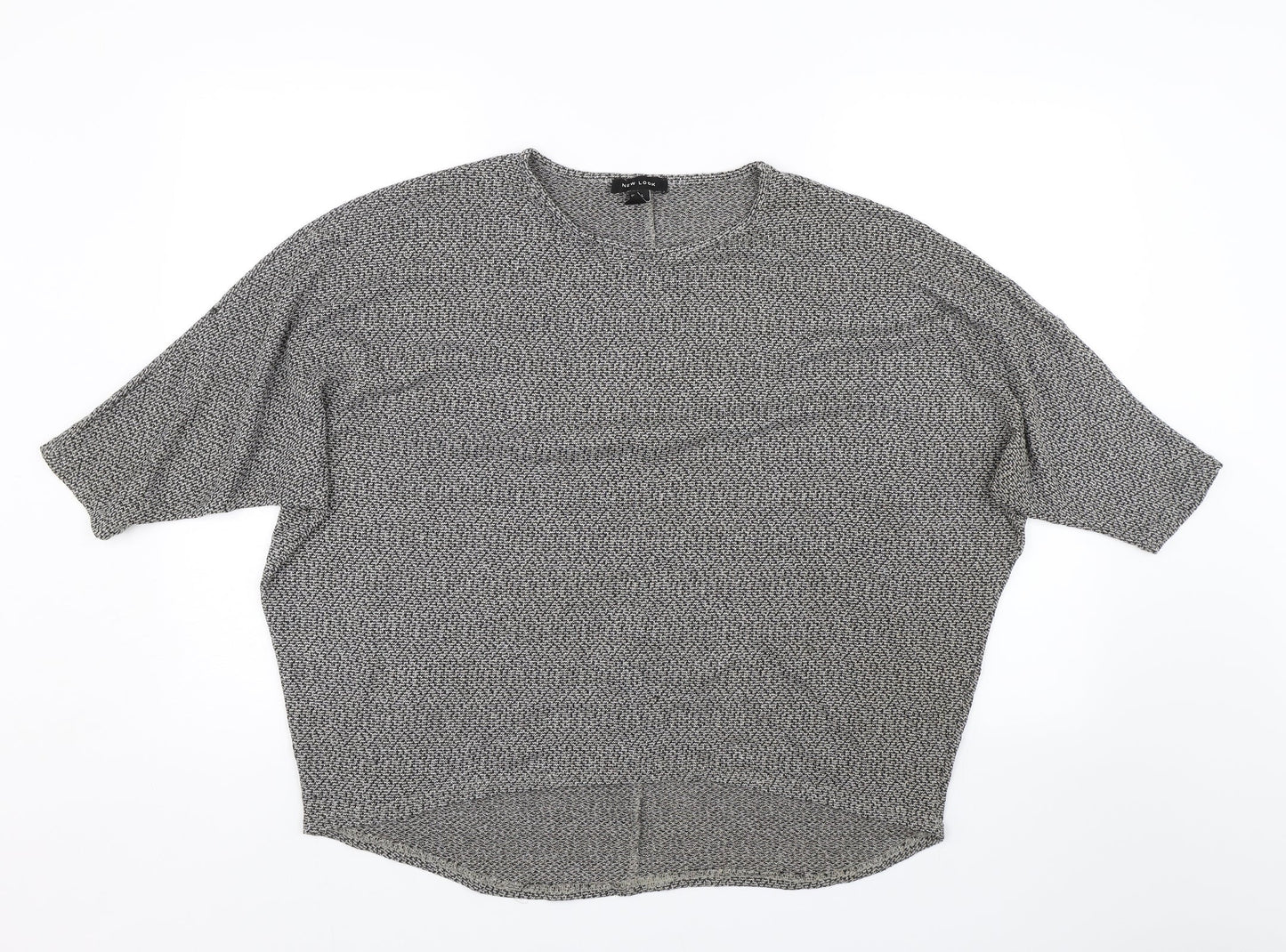 New Look Womens Grey   Basic T-Shirt Size L
