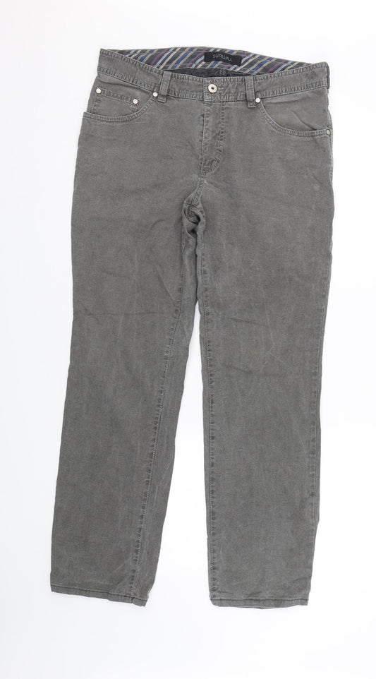 sunwill Womens Grey   Trousers  Size 34 L28 in