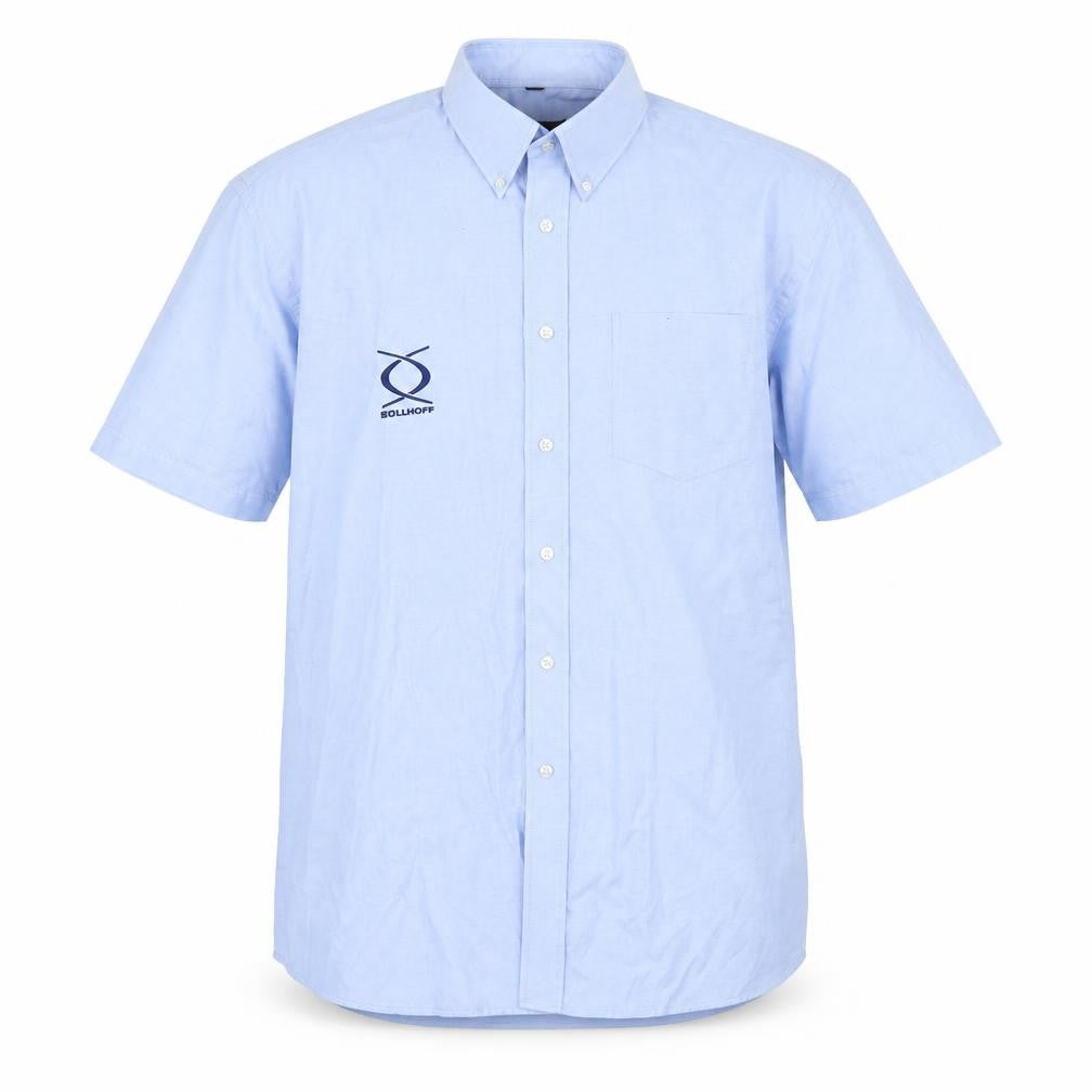 Russell Collection Mens Blue    Button-Up Size 16.5