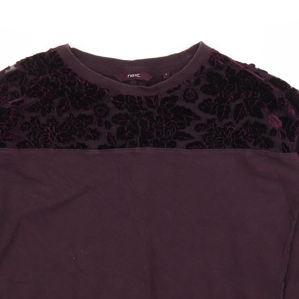 NEXT Womens Purple   Pullover Jumper Size 8