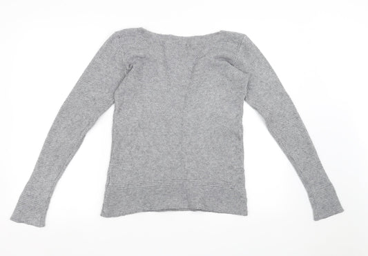 Roman Womens Grey   Pullover Sweatshirt Size 10