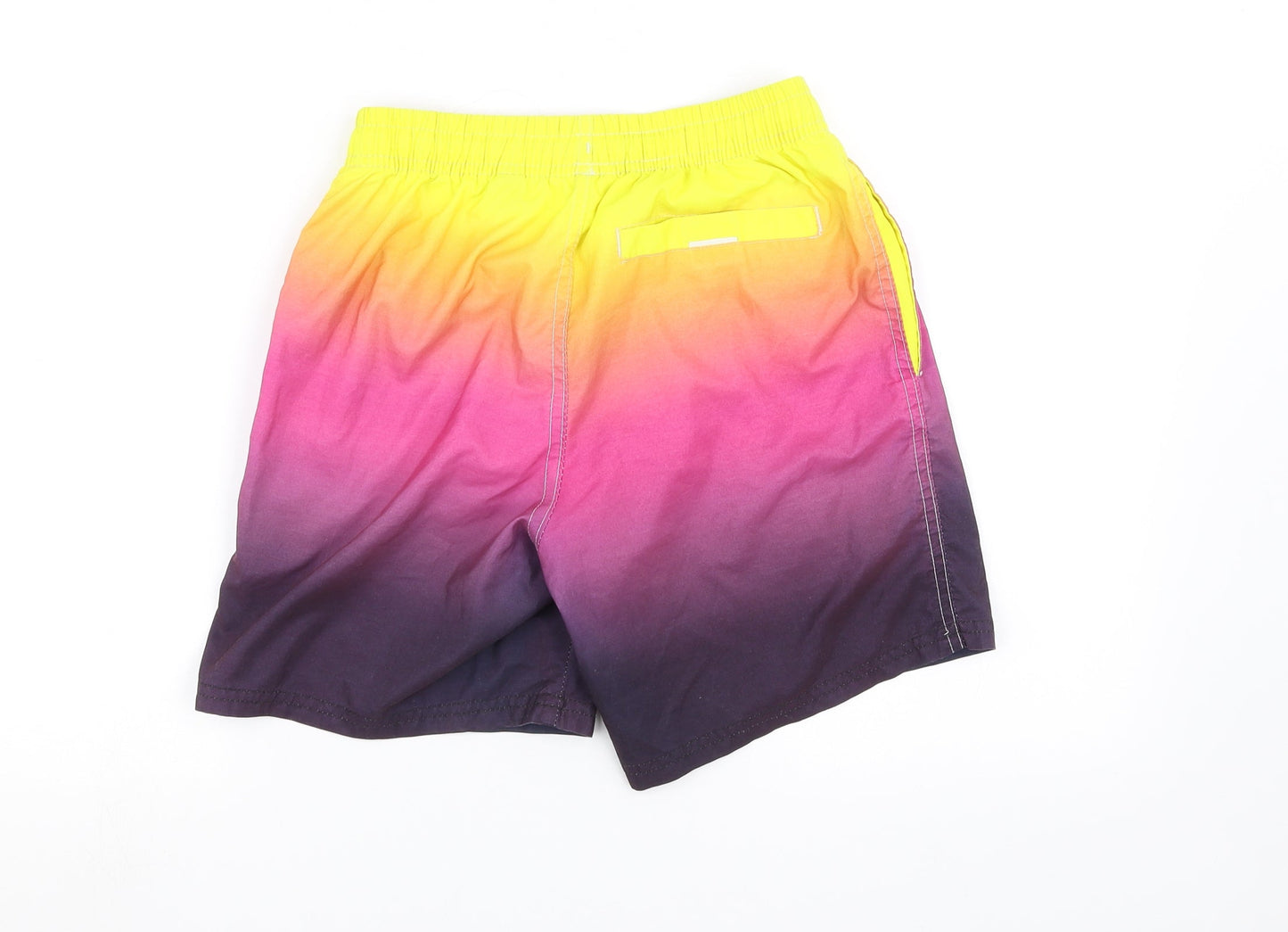 River Island Boys Multicoloured Striped  Sweat Shorts Size XS
