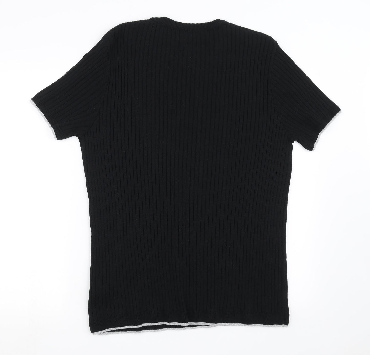 Maison Cinqcent Womens Black   Pullover Sweatshirt Size XL