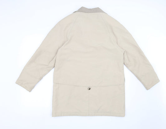 Telemac Womens Beige   Jacket Coat Size S