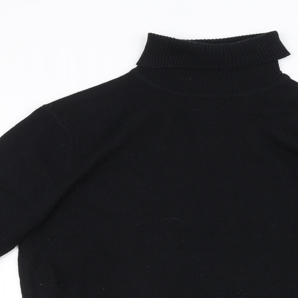 Soul Star Mens Black   Pullover Sweatshirt Size S