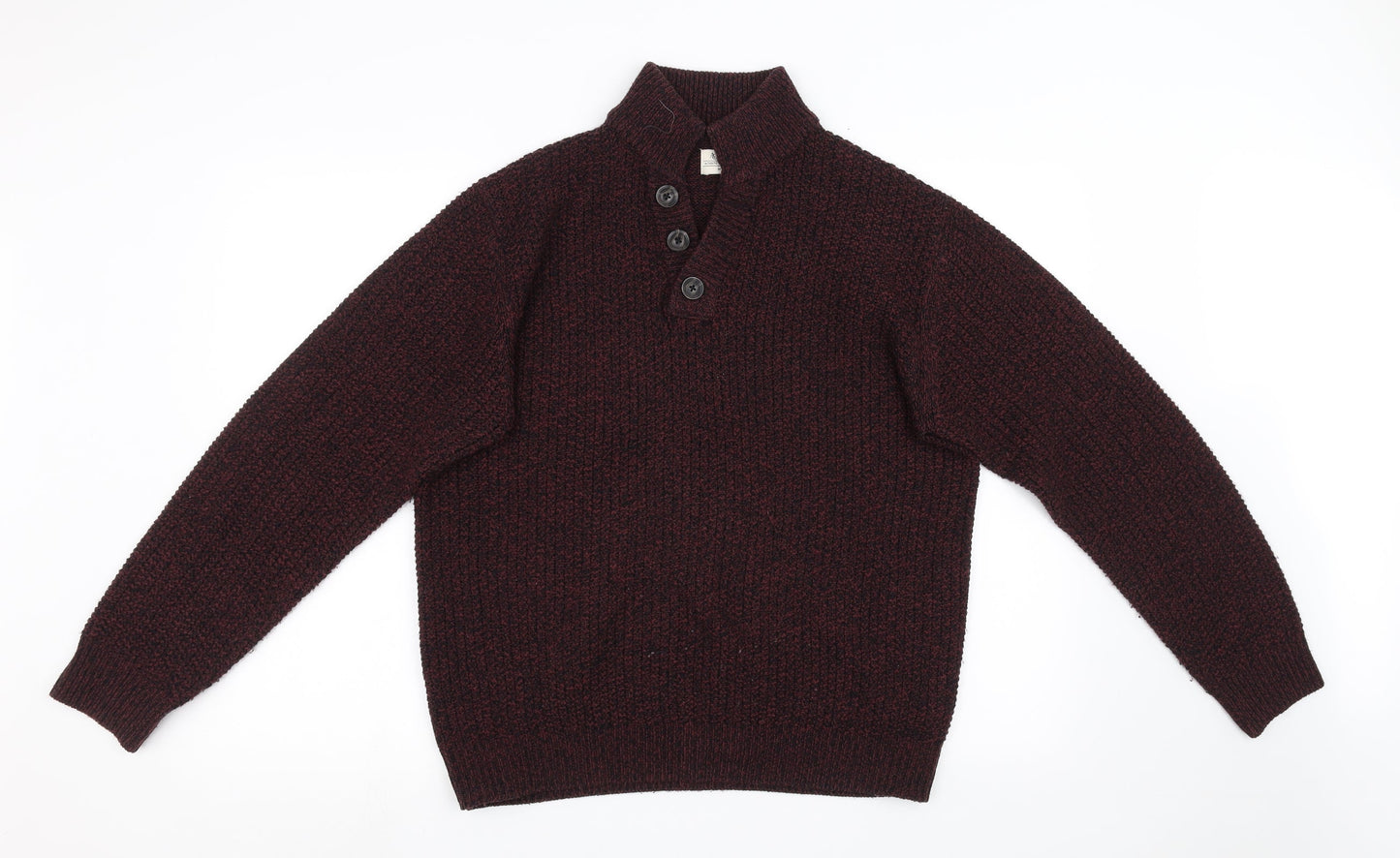 Matalan Mens Black   Pullover Sweatshirt Size M