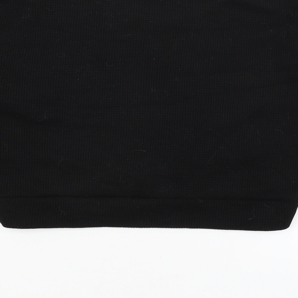 Club London Womens Black   Pullover Jumper Size S