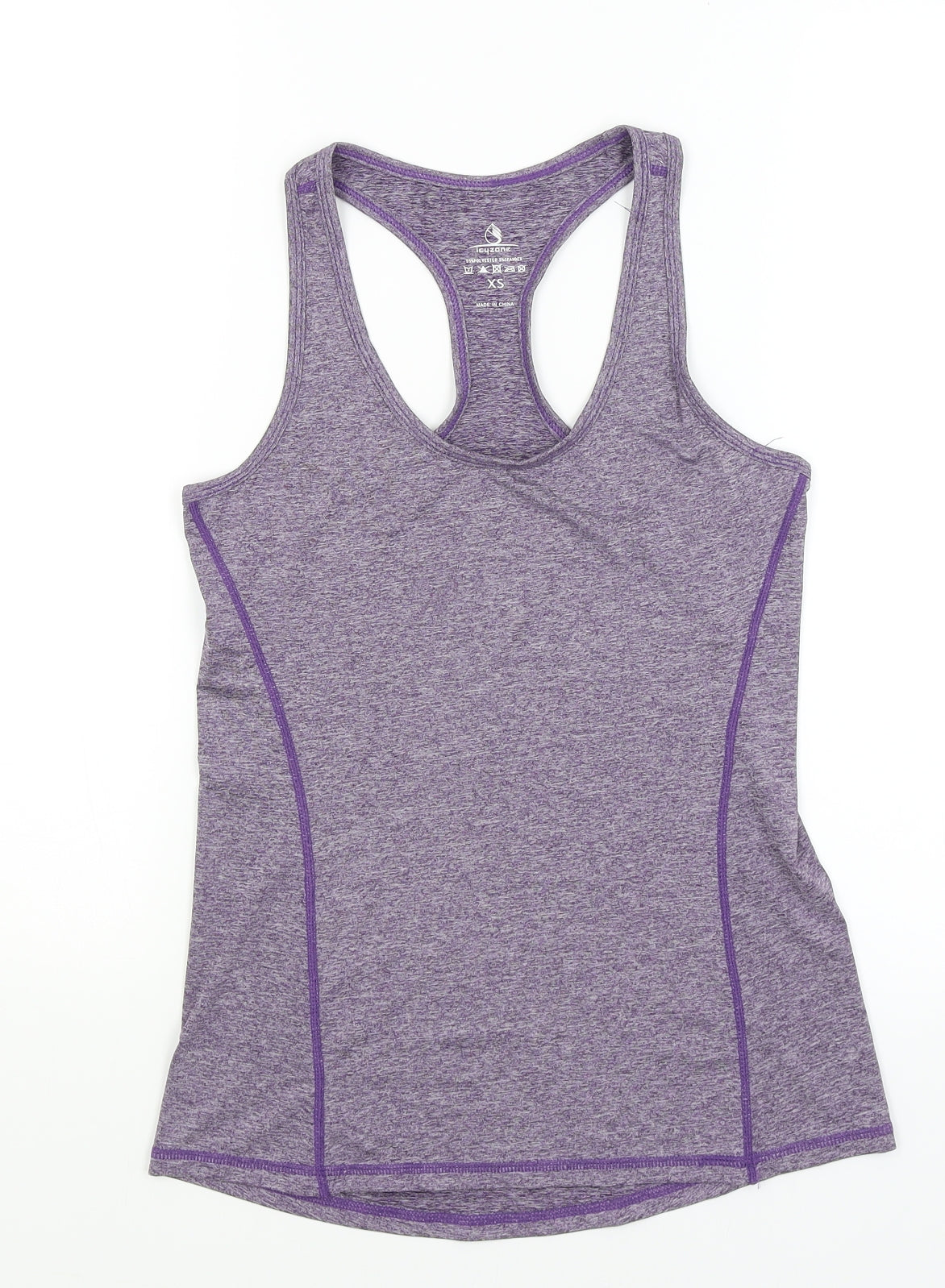 Icy Zone Womens Purple   Basic Tank Size XS