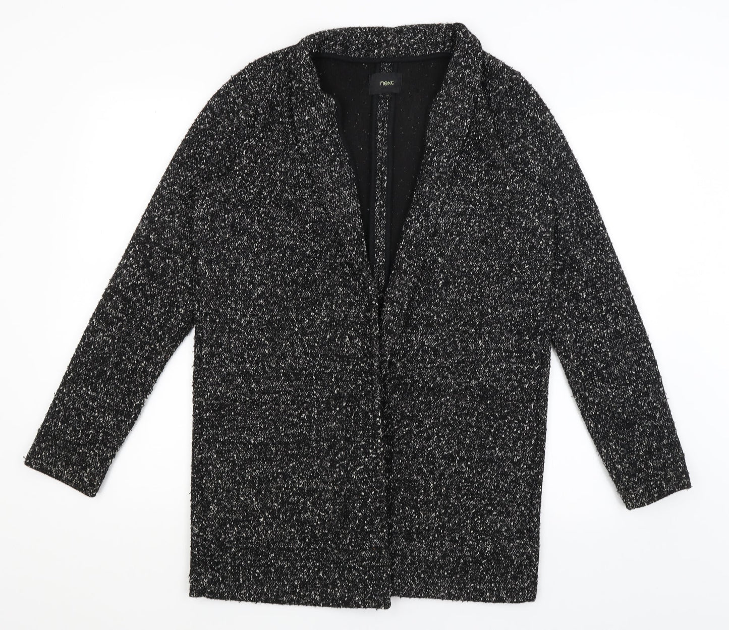 NEXT Womens Black   Wrap Jumper Size 10
