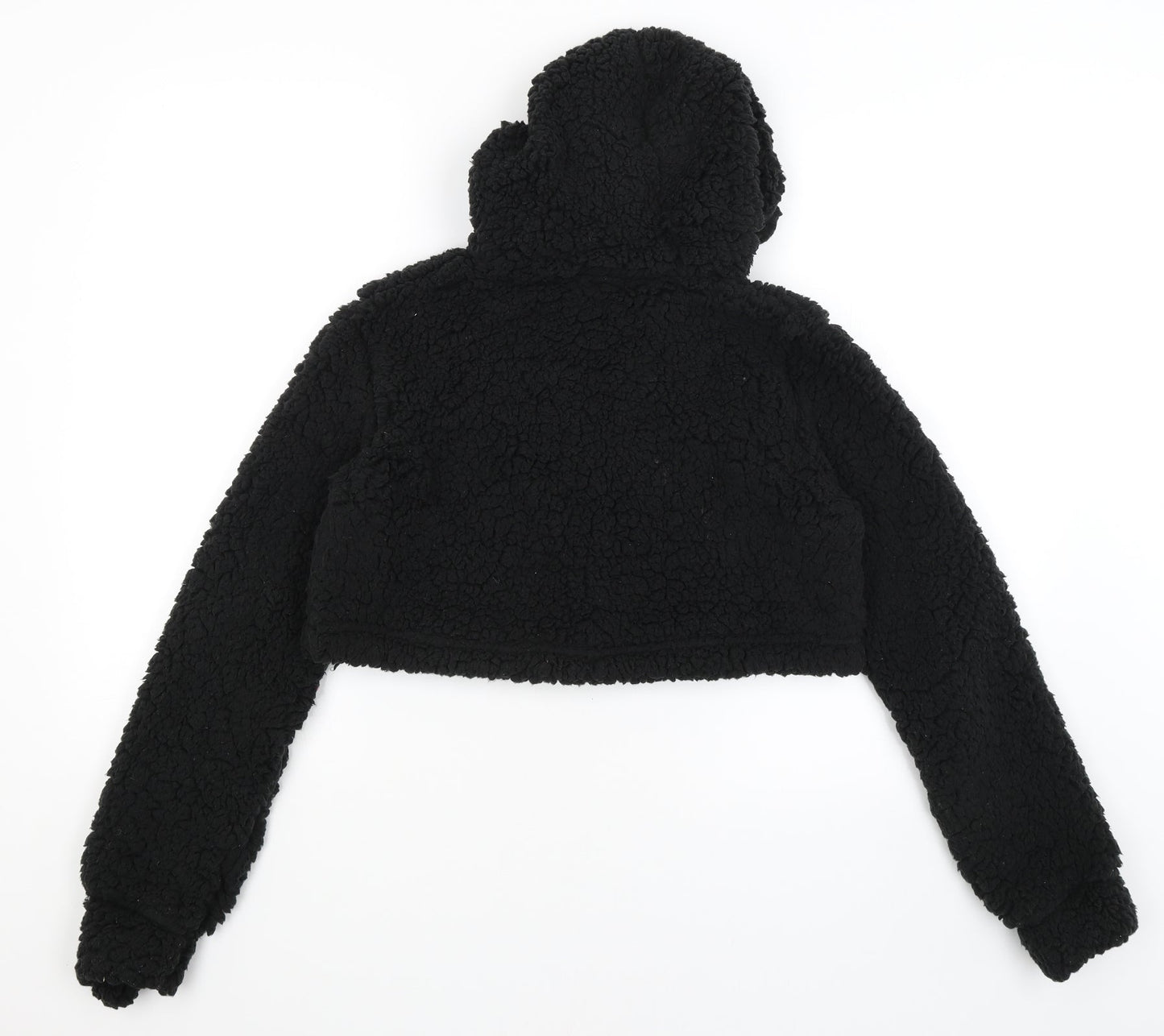 Stylewise Womens Black   Pullover Hoodie Size S