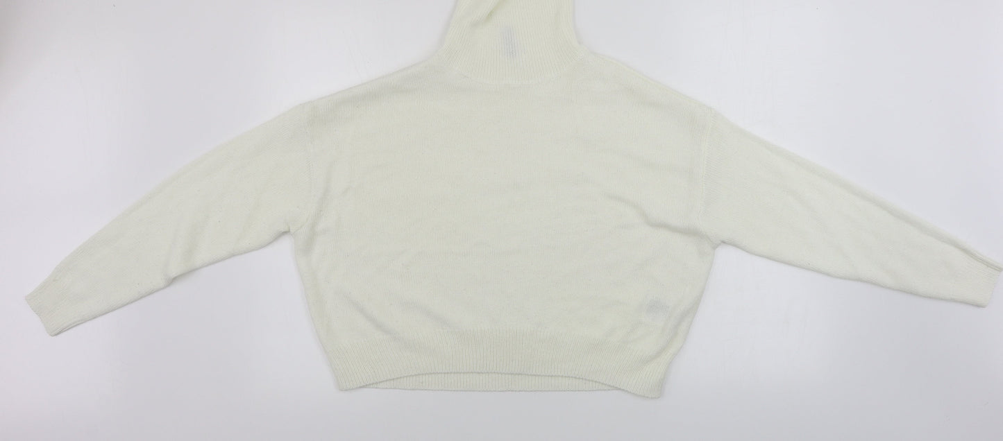 H&M  Womens Ivory   Pullover Jumper Size S