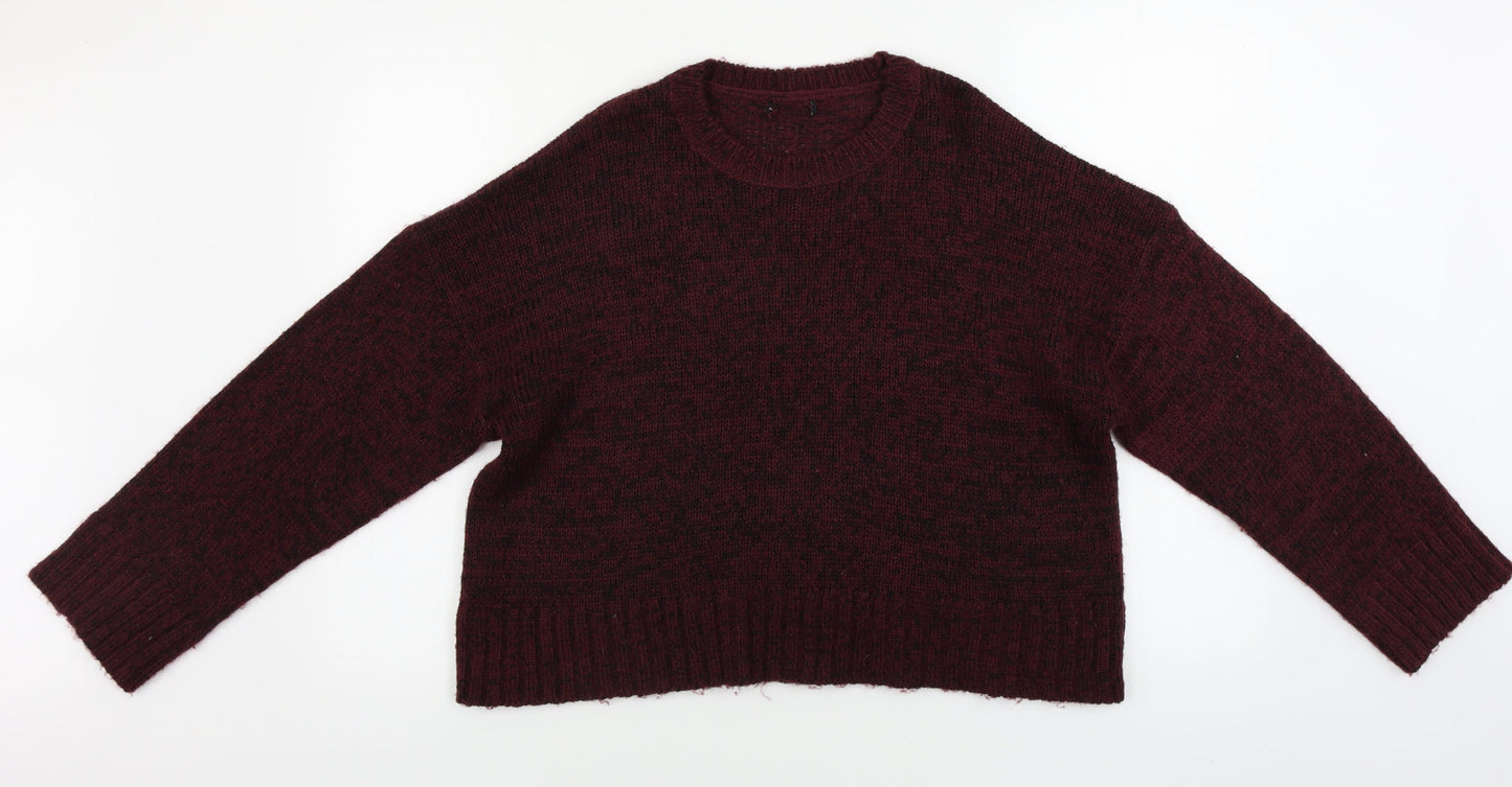 New Look  Womens Purple   Pullover Jumper Size L