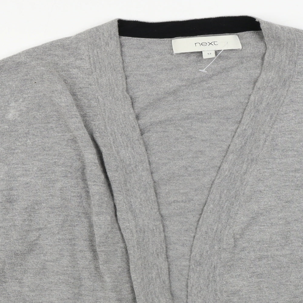 NEXT  Womens Grey   Cardigan Jumper Size 12