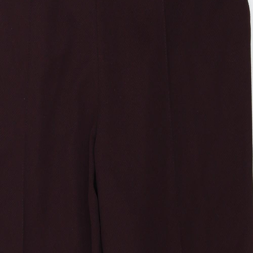 Preworn  Womens Purple   Trousers  Size 32 in L25 in