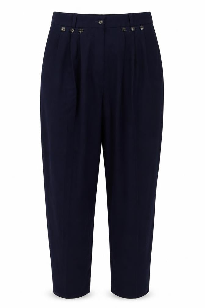 East Womens Blue   Trousers  Size 12 L29 in