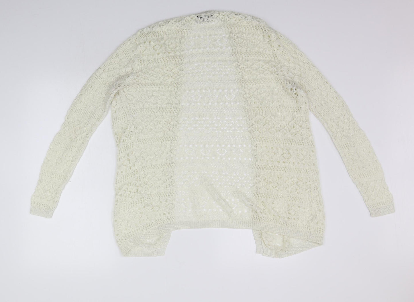 Peacocks Womens White   Cape Jumper Size 10