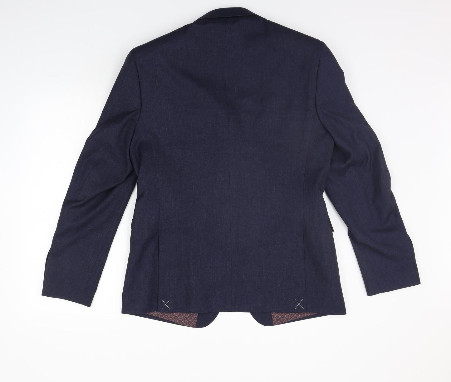 Burton Mens Blue   Jacket Suit Jacket Size S