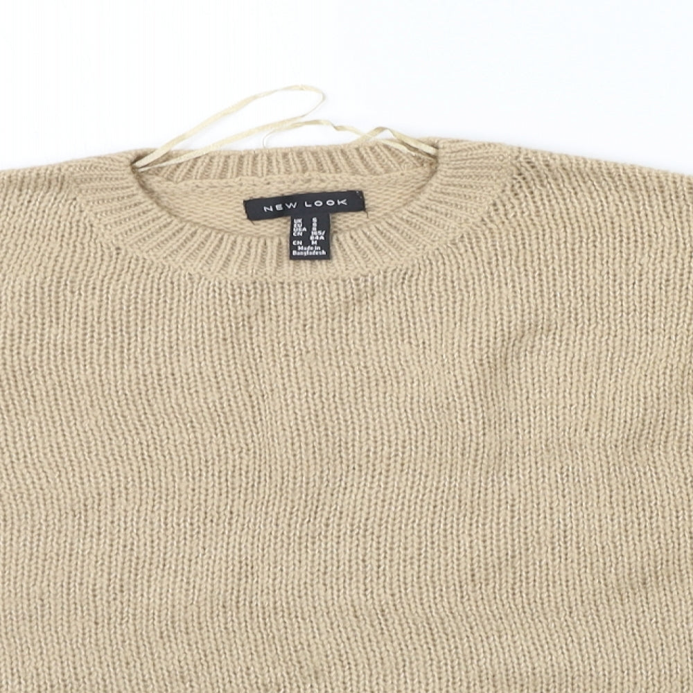 New Look Womens Beige   Pullover Jumper Size S