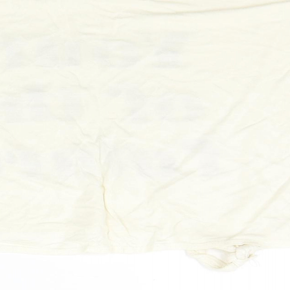 H&M Girls White   Basic T-Shirt Size 9-10 Years